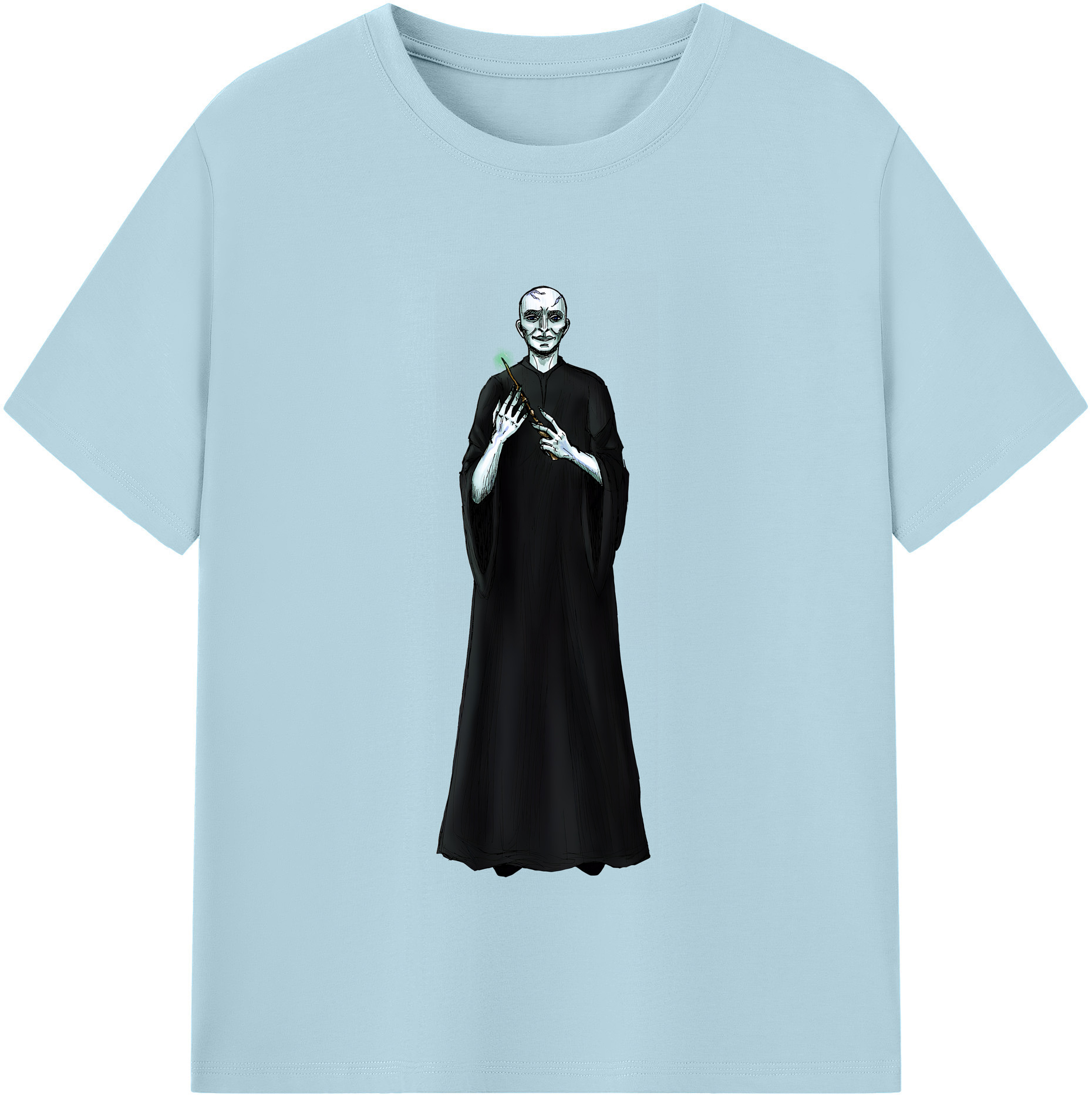 （画像用） Harry Potter ハリー・ポッターシリーズ 綿100％半袖Tシャツ（フロントプリント）